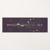 Moon Totem Yogamat (Voorkant (horizontaal))