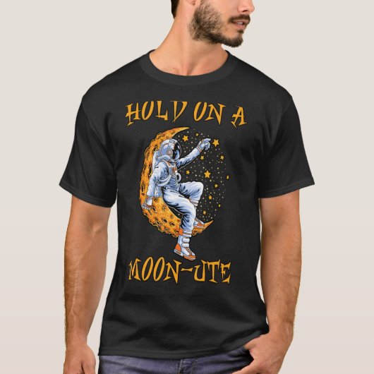 Moon Traveller Wetenschap Ontdekking Wetenschapper T-shirt (Voorkant)