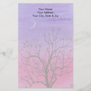 Moon Tree Briefpapier