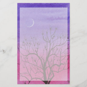 Moon Tree Briefpapier