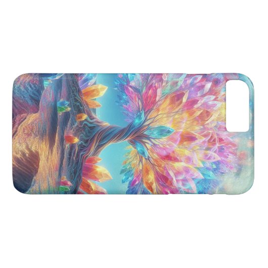 Moon Tree Case-Mate iPhone Case (Achterkant (Horizontaal))