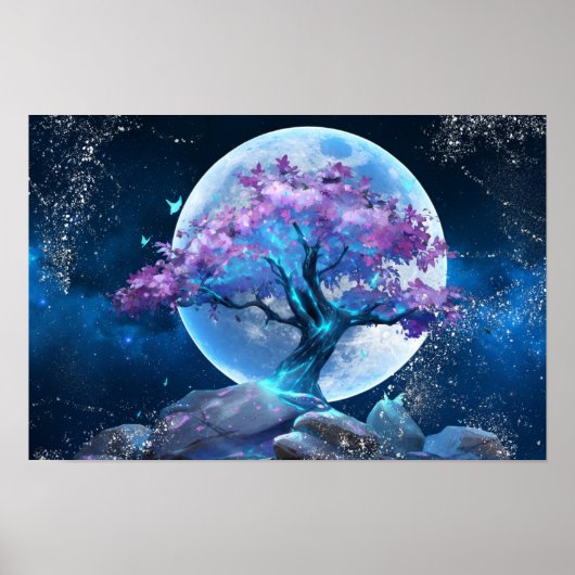Moon Tree Poster (Voorkant)