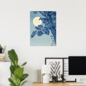Moon Tree  Wall Art Poster (Thuiskantoor)