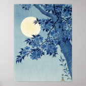 Moon Tree  Wall Art Poster (Voorkant)