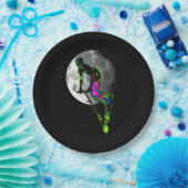 Moon Tripping - Scooter Boy Artwork Papieren Bordje (Feest)