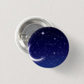 Moon & Twinkelen Ronde Button 3,2 Cm (Voorkant /achterkant)