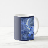 Moon Unicorn Blue Mok (Voorkant rechts)