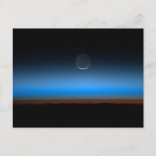 Moon van ruimtevaartBriefkaart Briefkaart