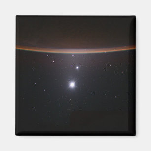 Moon, Venus, Jupiter & Earth (ISS) (NASA) (Space) Magneet