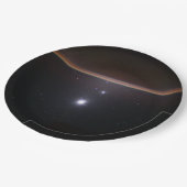 Moon, Venus, Jupiter & Earth (ISS) (NASA) (Space) Papieren Bordje (Gekanteld)