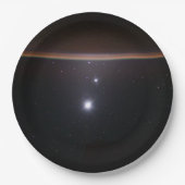 Moon, Venus, Jupiter & Earth (ISS) (NASA) (Space) Papieren Bordje (Voorkant)