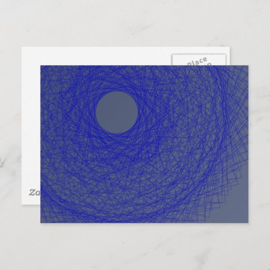 Moon vergeet alsjeblieft niet naar beneden te herf briefkaart (Voorkant / Achterkant)