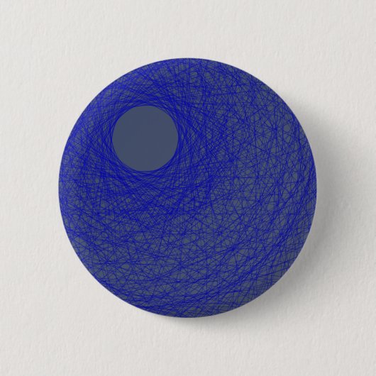 Moon vergeet alsjeblieft om naar beneden te herfst ronde button 5,7 cm (Voorkant)