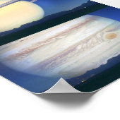 Moon Vervangen met andere organen Poster (Hoek)