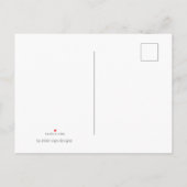 Moon Viewing Party Briefkaart (Achterkant)