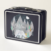 Moon voor beer-winterbergen (Achterkant)