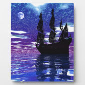 Moon Voyager Plaque Fotoplaat (Voorkant)