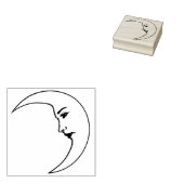 Moon vrouwen rubberstempel (Gestempeld)