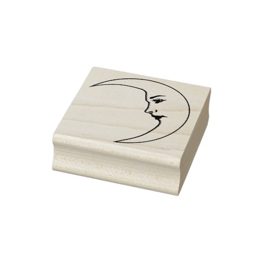 Moon vrouwen rubberstempel (Stempel)