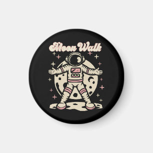 Moon Walk Astronout Magneet