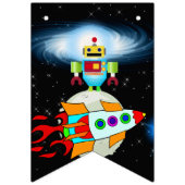 Moon Walk HAPPY BIRTHDAY Vlaggetjes (Eerste vlag)