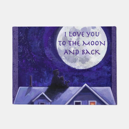 Moon Watch Art Deurmat (Voorkant)