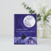 Moon Watch Briefkaart (Staand voorkant)