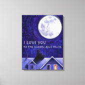 Moon Watch Canvas Afdruk (Voorkant)
