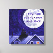 Moon Watch Canvas Afdruk (Voorkant)