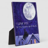 Moon Watch Fotoplaat (Zijkant)