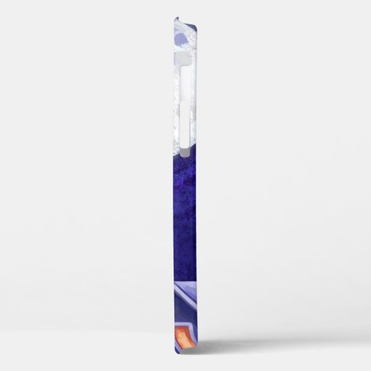 Moon Watch Hoesje-Mate iPhone Case (Achterkant / Links)