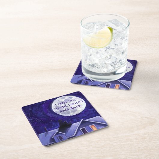 Moon Watch Kartonnen Onderzetters (Insitu)