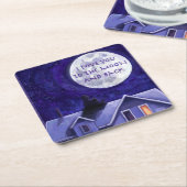 Moon Watch Kartonnen Onderzetters (Schuin)