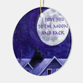 Moon Watch Keramisch Ornament (Links)