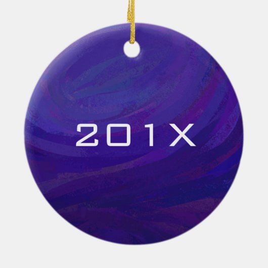 Moon Watch Keramisch Ornament (Achterkant)