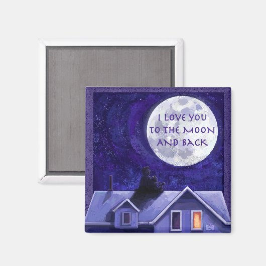 Moon Watch Magneet (Voorkant / Achterkant)