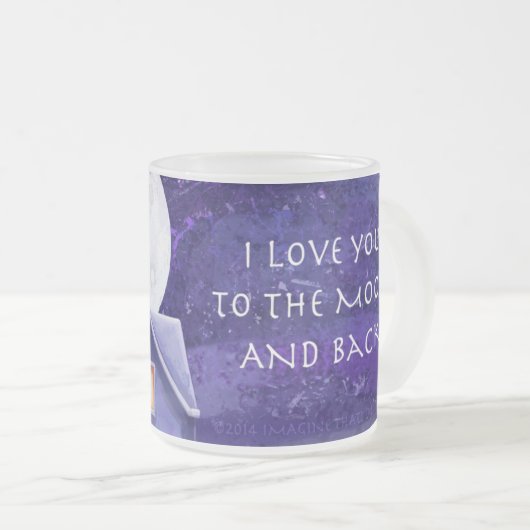 Moon Watch Matglas Koffiemok (Voorkant rechts)