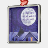 Moon Watch Metalen Ornament (Links)