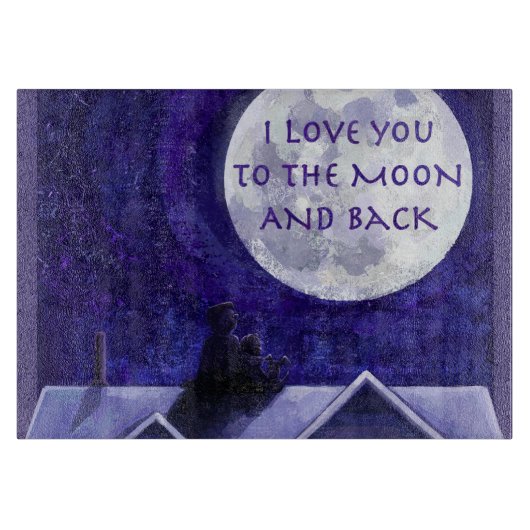 Moon Watch Snijplank (Voorkant)