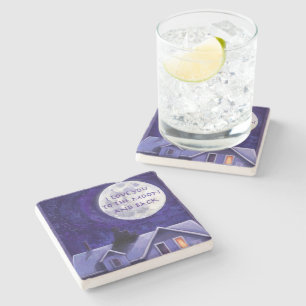 Moon Watch Stenen Onderzetter