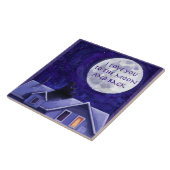 Moon Watch Tegeltje (Zijkant)