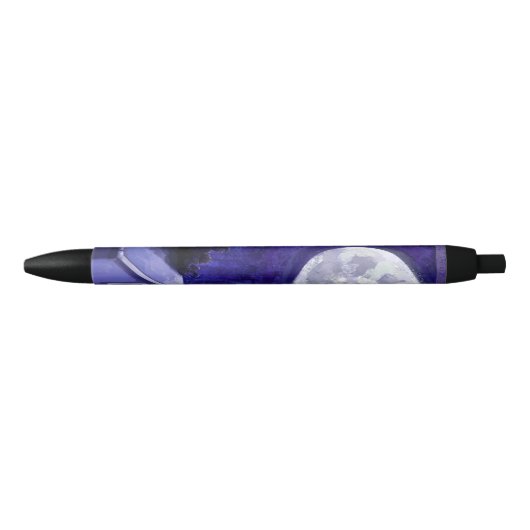 Moon Watch Zwarte Inkt Pen (Voorkant)