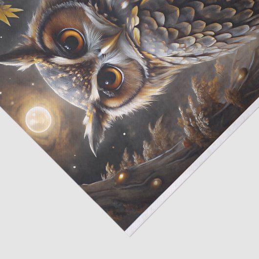 Moon Watcher Decoupage Tissuepapier (Detail)