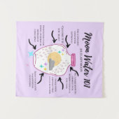 Moon Water 101 Wandkleed (Voorkant (horizontaal))