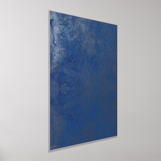 Moon Water Silver Foil Print (Laagn)