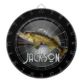 Moon Water & Walleye Pike Dartbord (Voorkant)
