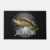 Moon Water & Walleye Pike Deurmat (Voorkant)