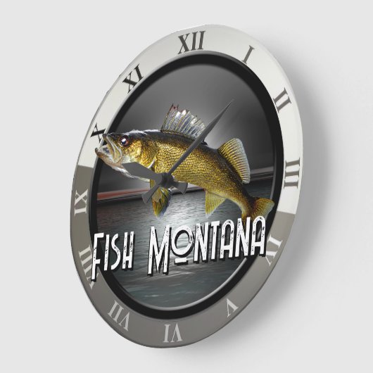 Moon Water & Walleye Pike Grote Klok (Hoek)