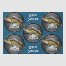 Moon Water & Walleye Pike Tissuepapier