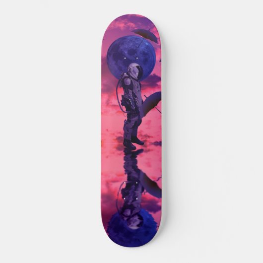 Moon Weather Persoonlijk Skateboard (Voorkant)